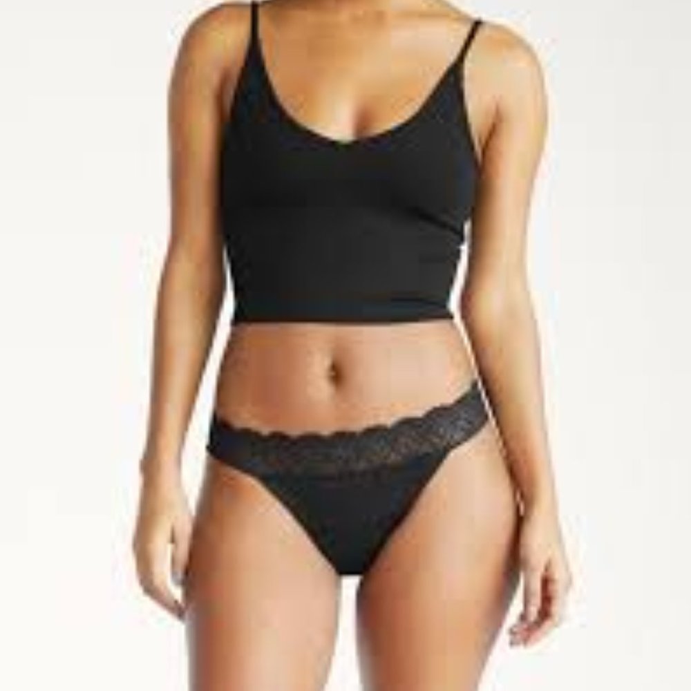 Speax Black Thong